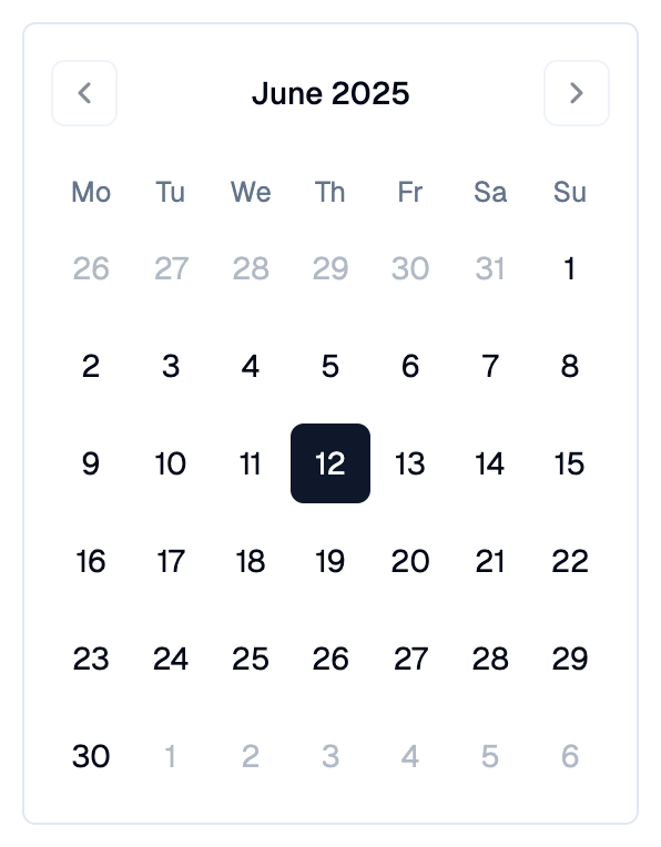 Calendar